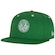 Boné Aba Reta do Palmeiras New Era 950 093 - Snapback - Adulto VERDE