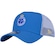 Boné Aba Curva do Cruzeiro New Era 940 - Snapback - Trucker - Adulto AZUL/BRANCO