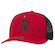 Boné Aba Curva do Flamengo Zico Supercap CRF Silk - Snapback - Trucker - Adulto VERMELHO/PRETO