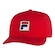 Boné Aba Curva Fila Game Classic - Strapback - Adulto VERMELHO