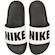 Chinelo Nike Offcourt - Slide - Feminino PRETO/BRANCO