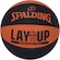 Bola de Basquete Spalding Lay Up - Infantil LARANJA/PRETO