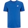 Camiseta Nike Sportwear Club - Masculina AZUL/BRANCO