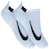 Kit de Meias Sapatilha Nike Multplier com 2 Pares - 39 a 43 - Adulto BRANCO