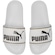 Chinelo Puma Leadcat FTR - Slide - Masculino BRANCO/PRETO