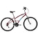 Bicicleta Caloi 400 Comfort - Aro 26 - Freios V-Brake - Feminina VINHO