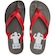 Chinelo Kenner Acqua Gabigol - Masculino PRETO/VERMELHO