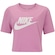 Blusa Cropped Nike Tee Sportswear Essential - Feminina ROSA