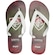 Chinelo do Fluminense Dupé 4144755 - Unissex VINHO/BRANCO