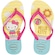 Chinelo Infantil Havaianas Slim Hello Kitty - Feminino AMARELO/AZUL CLARO
