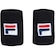 Munhequeira Fila Player G 4x4 com 2 Unidades - Adulto PRETO