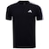 Camiseta adidas Essentials 3 Listras - Masculina PRETO/BRANCO
