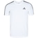Camiseta adidas Essentials 3 Listras - Masculina BRANCO/PRETO