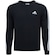 Blusão de Moletom adidas Essentials 3 Listras - Masculina PRETO/BRANCO