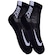 Kit de Meias Cano Médio Nike Multiplier com 2 Pares - Adulto PRETO/BRANCO