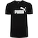 Camiseta Puma Manga Curta Essentials Logo Tee - Masculina PRETO