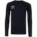 Camisa Umbro Manga Longa Diamond Basic - Masculina PRETO