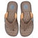 Chinelo Grendene Cartago Alabama Dedo - Adulto MARROM ESC/MARRO CLA