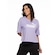 Blusa Feminina Manga Curta Cropped Puma Essentials Logo Tee ROXO