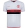Camiseta do Flamengo Masculina Braziline Approval 21 BRANCO
