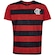 Camiseta do Flamengo Juvenil Braziline Shout 21 VERMELHO