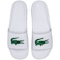 Chinelo Lacoste Croco 119 1 CMA - Slide - Masculino BRANCO