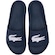 Chinelo Lacoste Croco 119 1 CMA - Slide - Masculino AZUL ESCURO