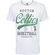 Camiseta Boston Celtics NBA Manga Curta Masculina Estampada N530A Off White