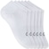 Kit de Meias Invisível Olympikus Sixpk com 6 Pares - Adulto BRANCO