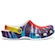 Sandália Crocs Adulto Classic T Dye Graphic Clo BRANCO/ROXO