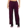 Calça Feminina de Plush Oxer Perna Reta VINHO