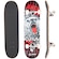 Skate Spin Street 79 x 20 cm PRETO/VERMELHO