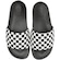 Chinelo Slide Vans La Costa On - Masculino PRETO/BRANCO