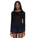 Camiseta Mizuno Manga Longa com Proteção UV - Feminina PRETO