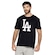 Camiseta Los Angeles Dodgers MLB Manga Curta Masculina Essentials PRETO