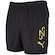 Calção do Neymar Júnior Puma Teamliga Jersey - Infantil PRETO/AMARELO