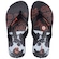 Chinelo Grendene Rider Street Ole - Infantil PRETO/BRANCO