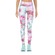 Calça Legging adidas X Zoe Saldana - Feminina ROSA/VERDE
