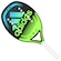 Raquete de Beach Tennis adidas RX 3.1 H14 Azul Esc/Amarelo Cla
