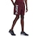 Bermuda ASICS Masculina Logo Estourado VINHO/CINZA