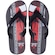 Chinelo Rider Strike Nba III Dedo AD PRETO/VERMELHO