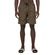 Bermuda Oxer Masculina Plano Estampado Tradicional PRETO/LARANJA