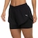Short Feminino Puma Dry Cell 2 In 1 Run PRETO