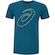 Camiseta ASICS Manga Curta Logo Espiral Crepe - Masculina PETROLEO