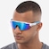 Óculos de Sol Oakley Radar Path High Polarized - Adulto AZUL/BRANCO