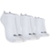 Kit de Meias New Balance Cano Invisível - 3 Pares - Adulto BRANCO