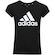 Camiseta adidas Manga Curta Big Logo - Infantil PRETO/BRANCO
