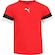 Camiseta Puma Team Rise - Juvenil VERMELHO/PRETO
