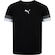 Camiseta Puma Team Rise - Juvenil PRETO/BRANCO