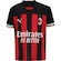 Camisa AC Milan I 22/23 Réplica Puma - Júnior PRETO/VERMELHO